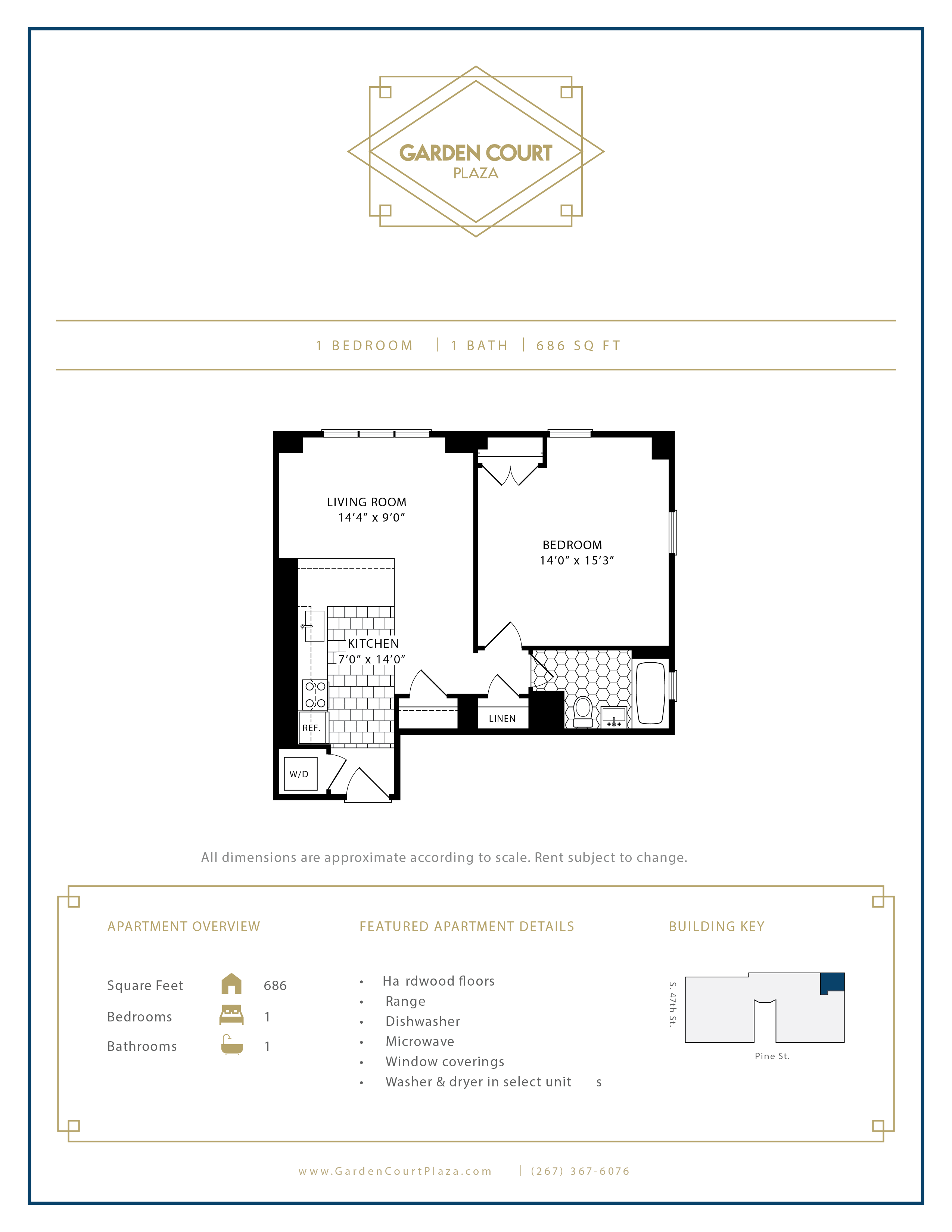 4701 Pine Street Studio-2 Beds Apartment for Rent - Photo Gallery 40