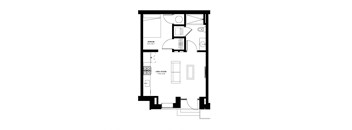 Floor Plan at Glassworks, Pennsylvania, 19122