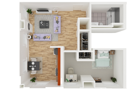 1201 Chestnut Street Studio-2 Beds Apartment for Rent - Photo Gallery 27