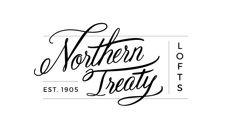 A logo with the words "Northern Treaty" and "Est. 1905" written in a cursive font.