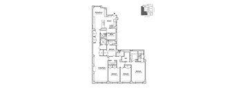 01 Floorplan Upper East Side renovated apartment