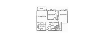 a floor plan of a house