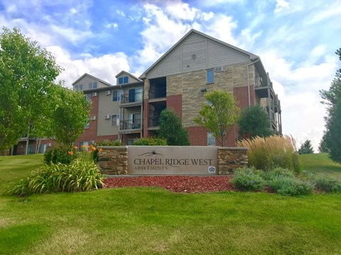 the building where the apartment is located