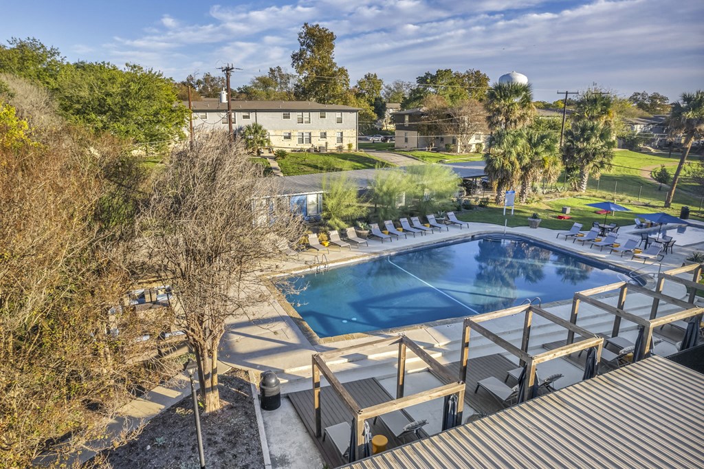 a view of the pool at the resort at reunion  at Sunset Ridge, San Antonio, 78209