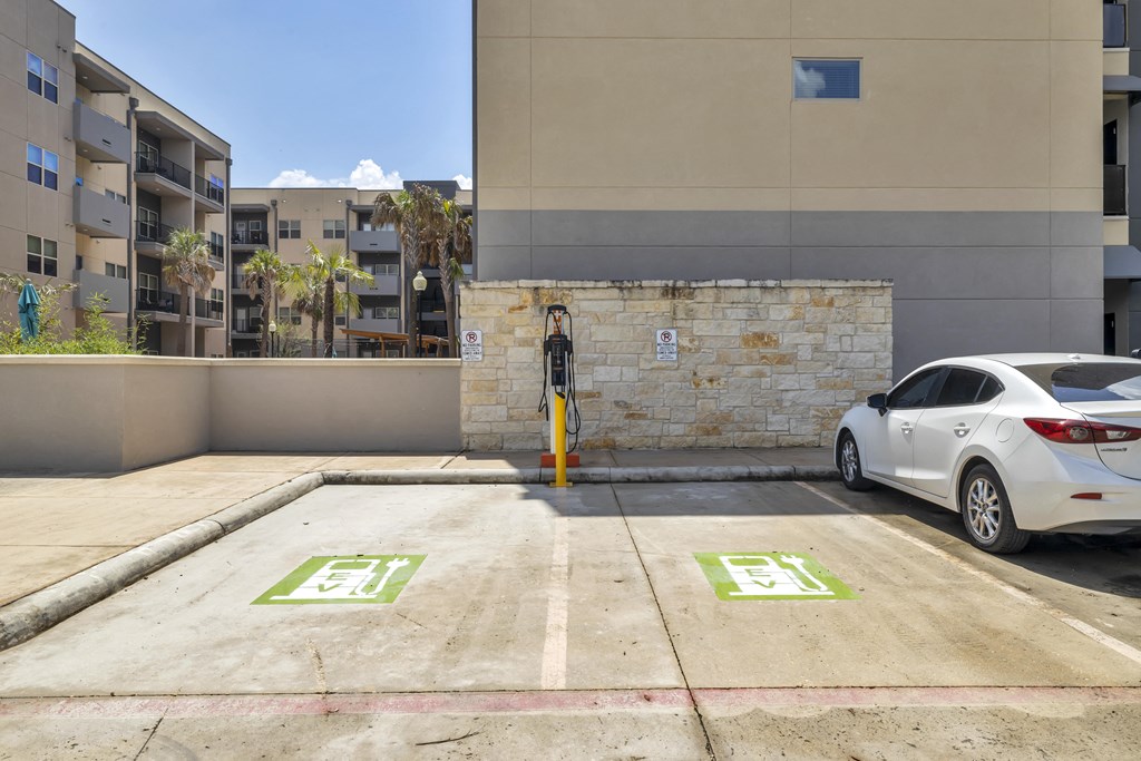 Electric Vehicle Charging at Urban Crest Apartments, San Antonio, TX