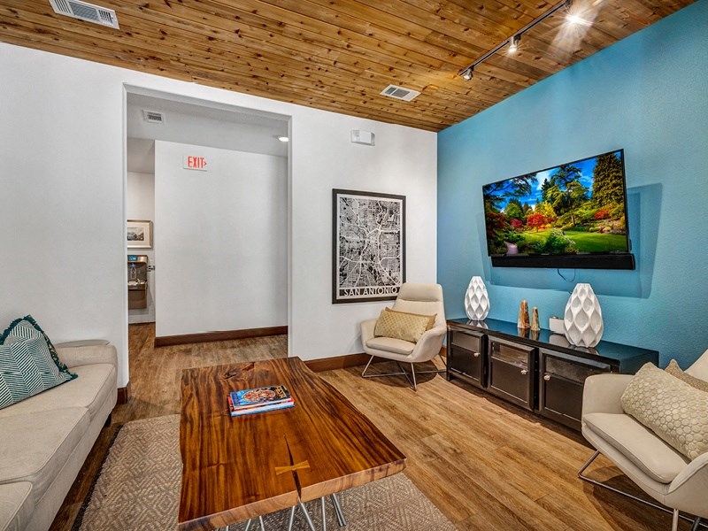 Clubhouse TV at Urban Crest Apartments, Texas