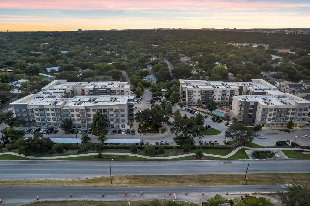 Exterior Aerial at Urban Crest Apartments, Texas, 78209