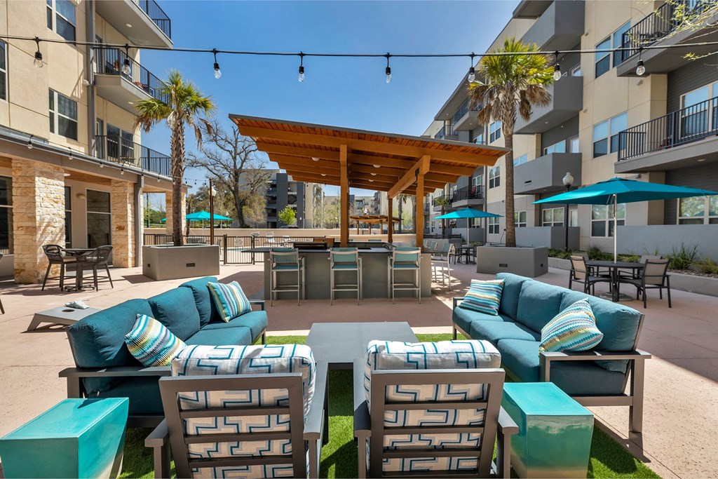 Sundeck  at Urban Crest Apartments, Texas