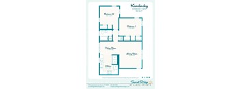 2 bed / 1 bath Kandinsky  at Sunset Ridge, Texas