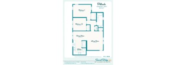 2 bed ./ 1 bath Pollock  at Sunset Ridge, San Antonio, TX