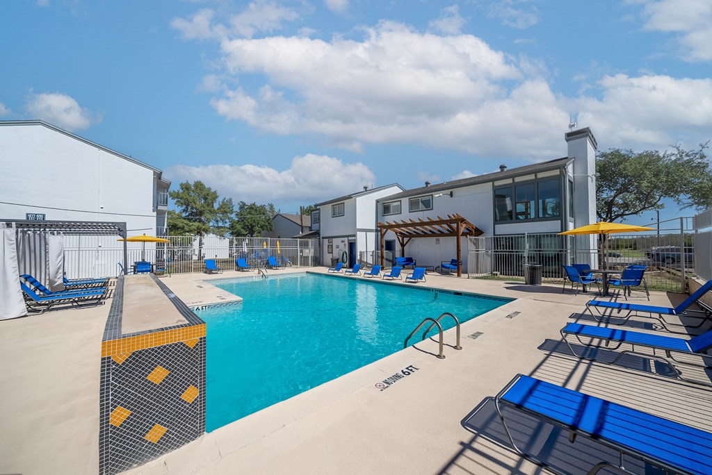 Resort Style Pool at The Stella, Irving, TX, 75038