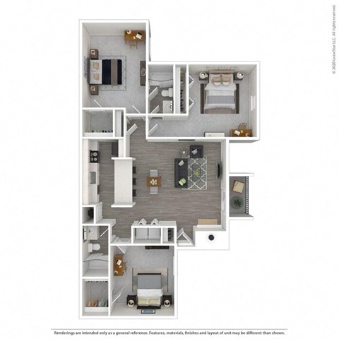 3800 N Belt Line Rd 1-3 Beds Apartment, Townhouse for Rent - Photo Gallery 45