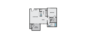 a floor plan of a bedroom floor plan