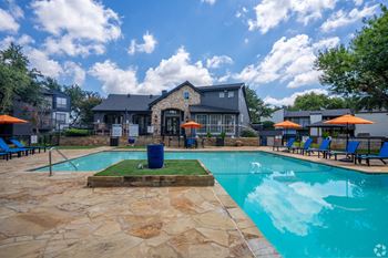 Swimming pool at District 2308, Arlington 