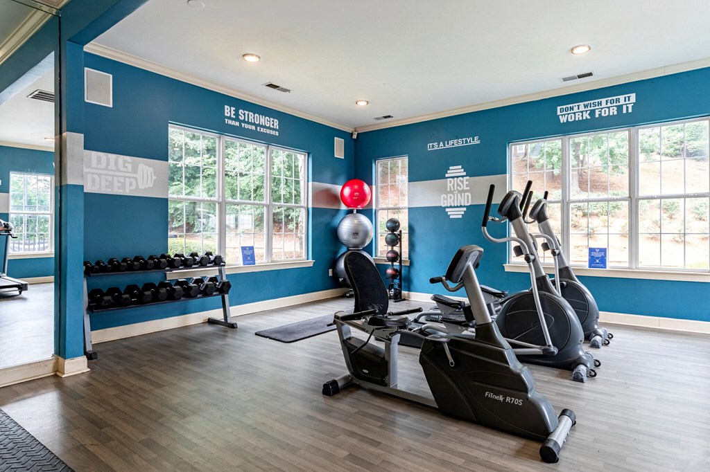 Apartments with Fitness Center