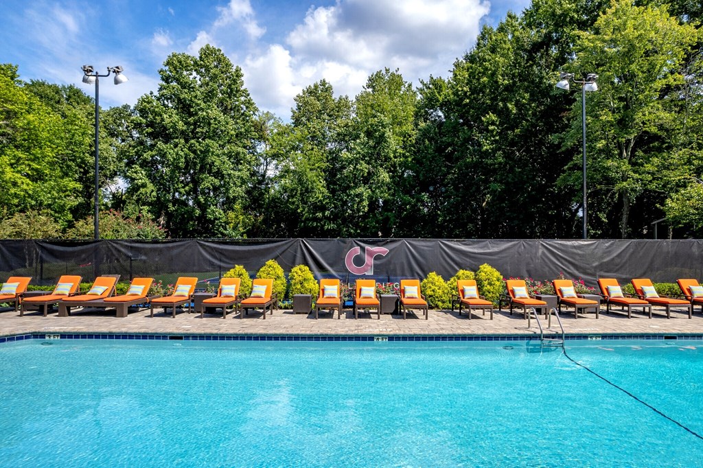 Pool and pool chairs at Collier Ridge Apartments in Atlanta