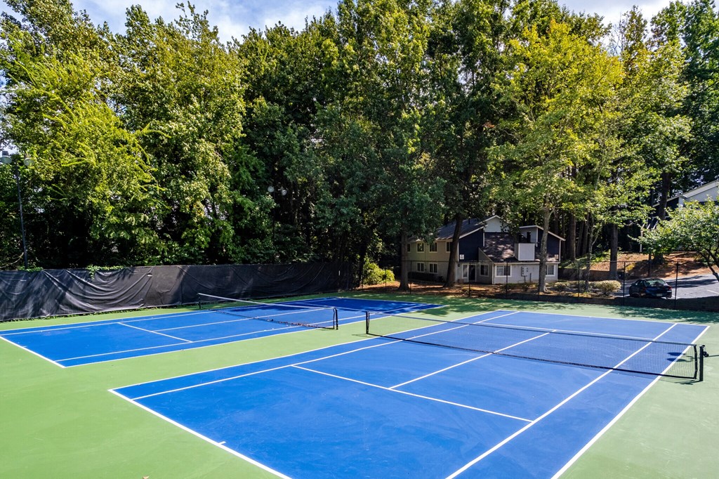 Tennis Court at Collier Ridge Apartments in Atlanta GA