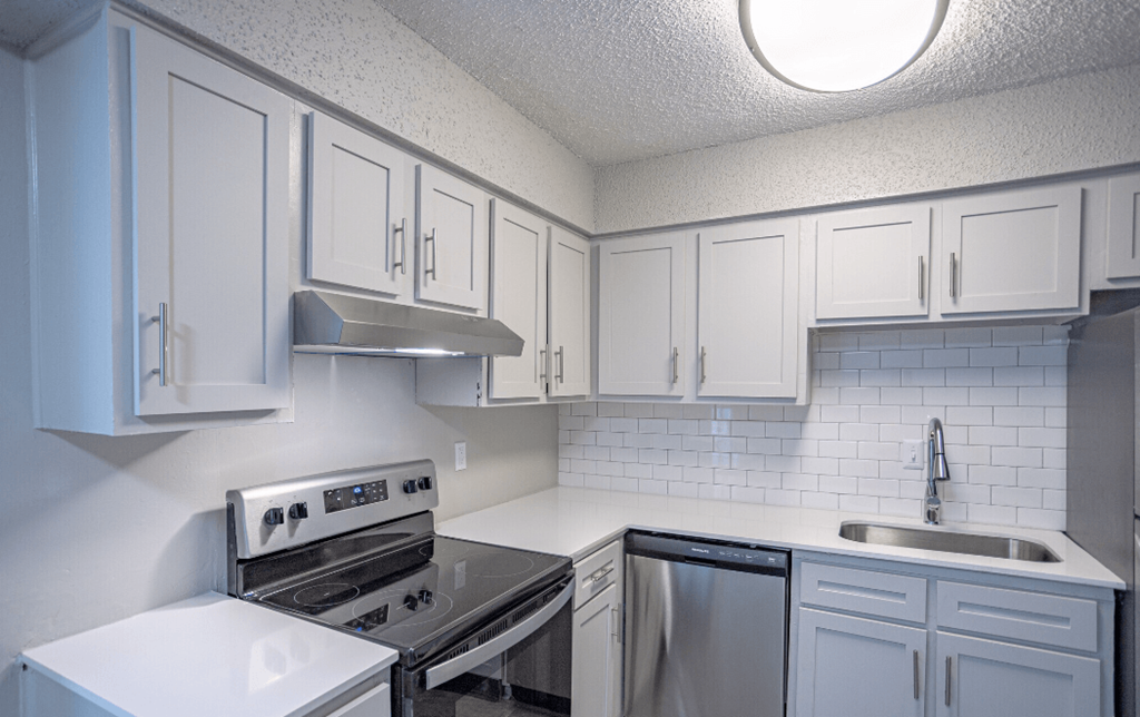 willow apartments renovated kitchen