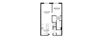 1 Bedroom Apartment