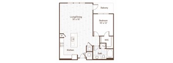 Large 1 Bedroom