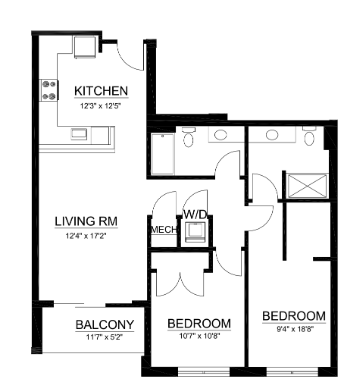 2 Bed Apartment