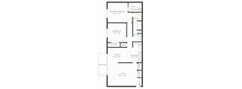 a floor plan of a house