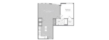1 Bedroom Apartment