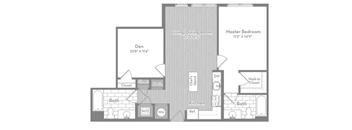 Jr 2 Bedroom Apartment