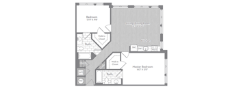 Two Bedroom Two Bathroom