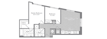 2 Bed 2 Bath