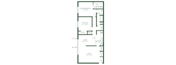 a floor plan of a house