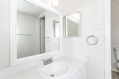 Inside view of bathroom
