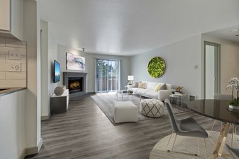 Taluswood Apartments Kitchen and Living Area | Apartments For Rent In Mountlake Terrace, WA | Taluswood Apartments - Photo Gallery 5
