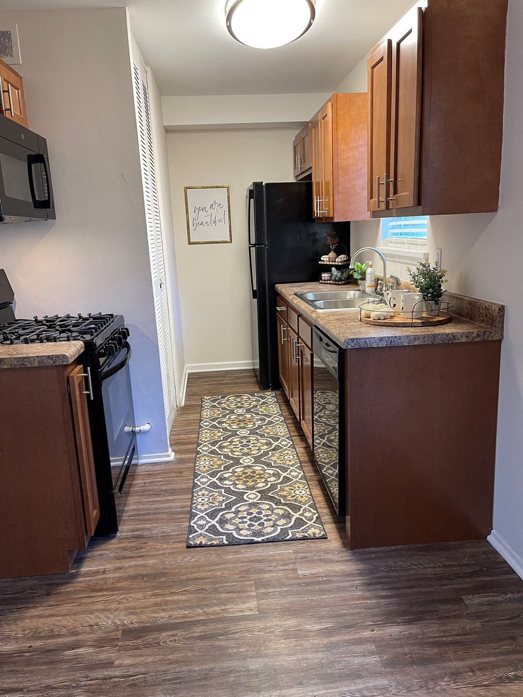 Black Appliance Kitchen