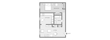 1 BR Garden (A) W/D Hookups- Ringo Ave
