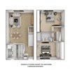 2 bedroom floor plan  the residences at sawmill park apartments in