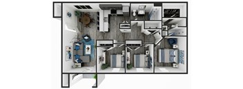 A series of images showing different rooms of a house.