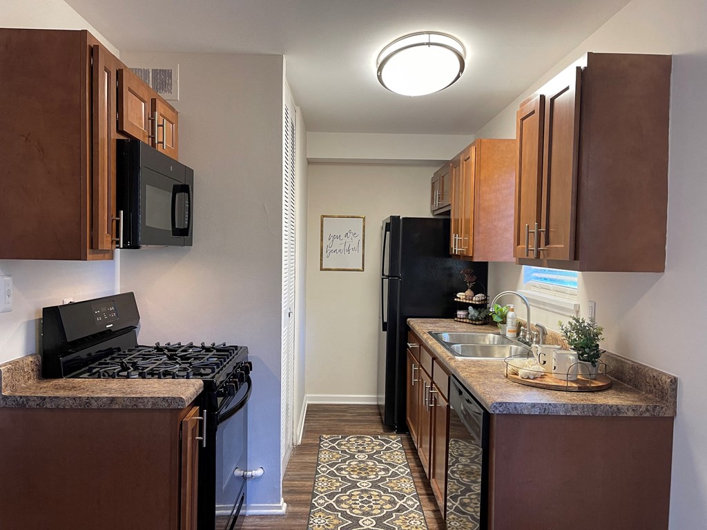 Black Appliance Kitchen