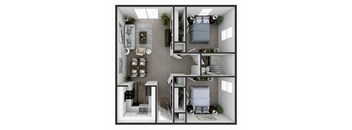 2 BR Garden (A) - Georgetown Road