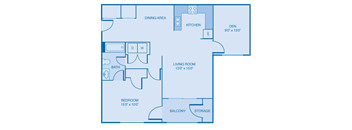 Oxford 1 Bedroom With Flex Space