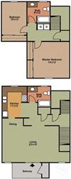 2 Bedroom Townhouse