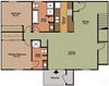 2 Bedroom Upstairs