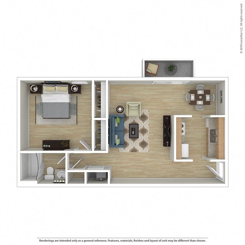 1 Bedroom 1 Bedroom