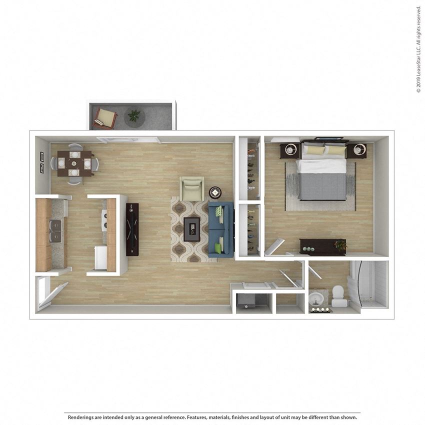1 Bedroom 1 Bedroom