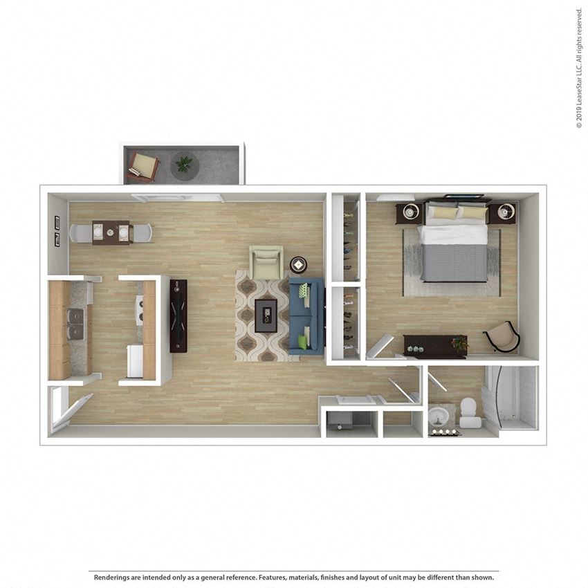1 Bedroom 1 Bedroom