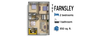 a floor plan of a house with a bathroom and a bedroom
