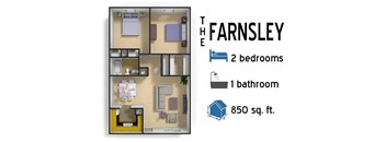 a floor plan of a house with a bathroom and a bedroom