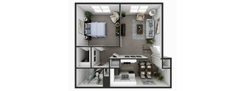 1 BR Garden - Georgetown Road