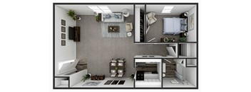 1 BR Garden - Hanley Lane