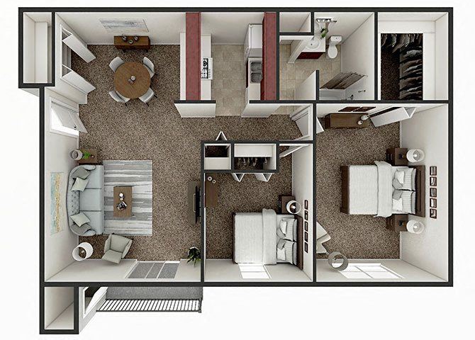 2 Bedroom